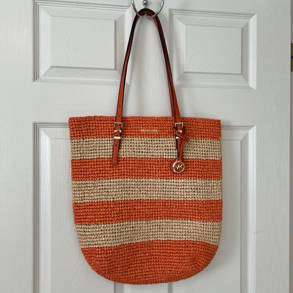 MICHAEL KORS Quinn North-South Summer Tote (NWOT)